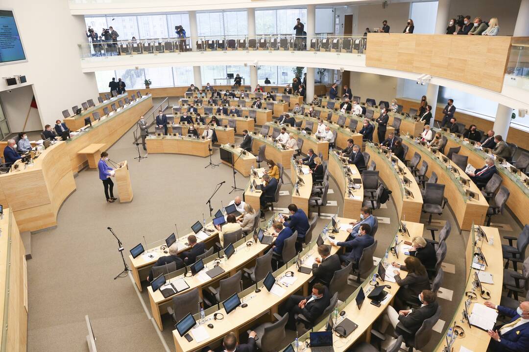 Seime – Partnerystės įstatymo projekto pateikimas