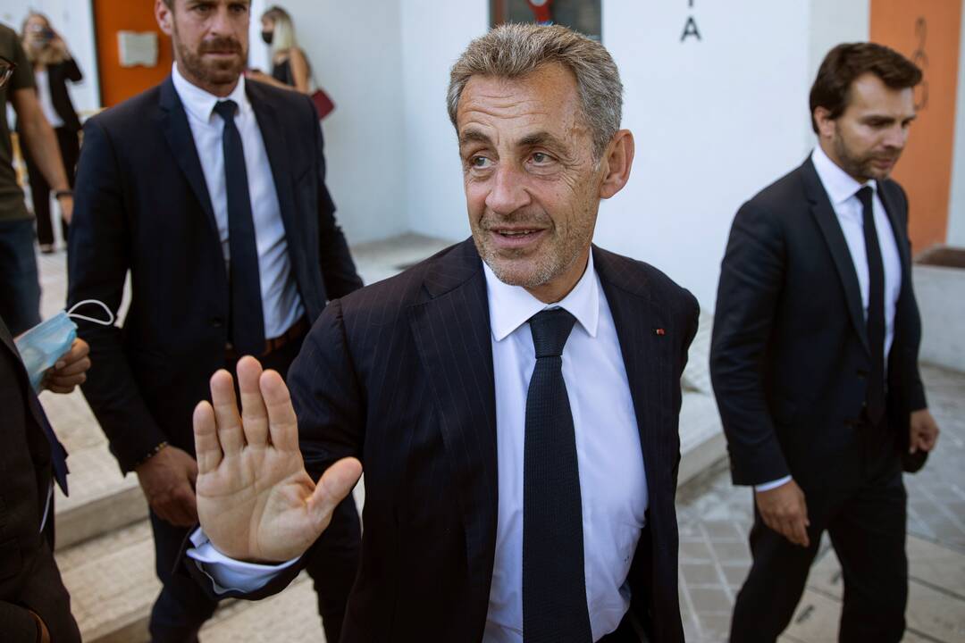 N. Sarkozy skirta laisvės atėmimo bausmė.