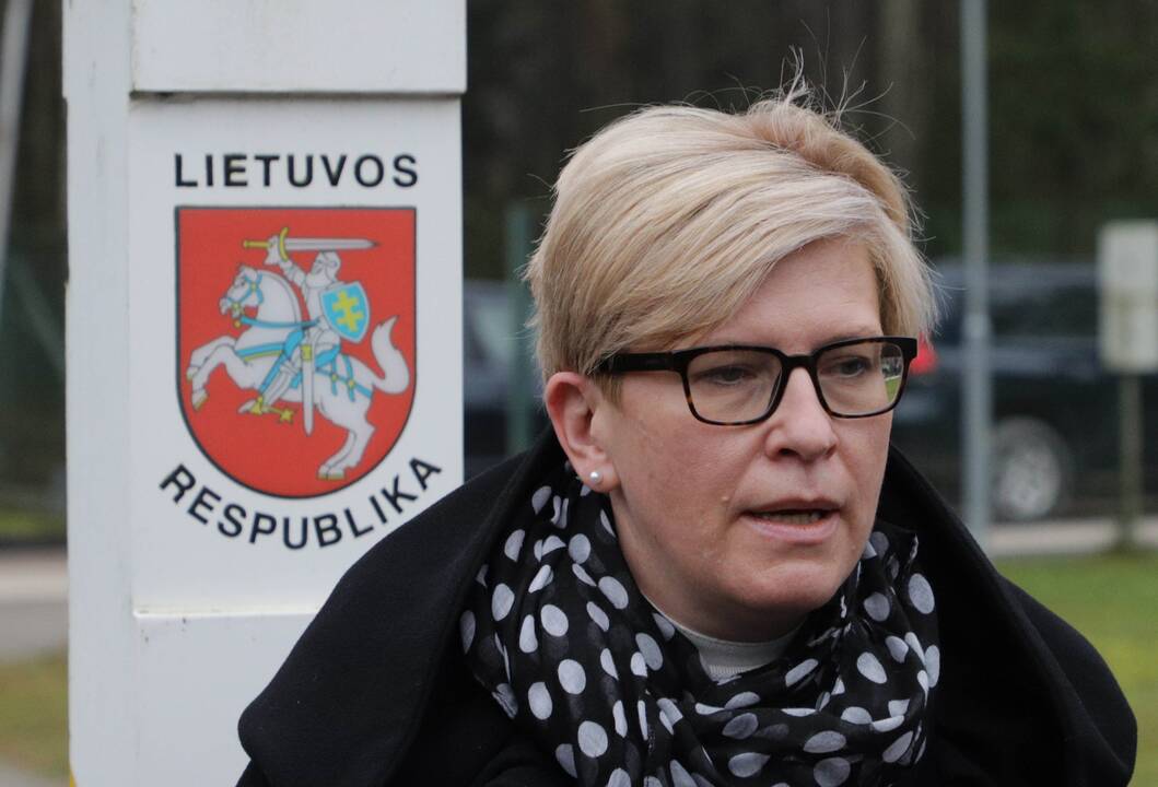 Premjerė lankėsi Kapčiamiesčio pasienio užkardoje