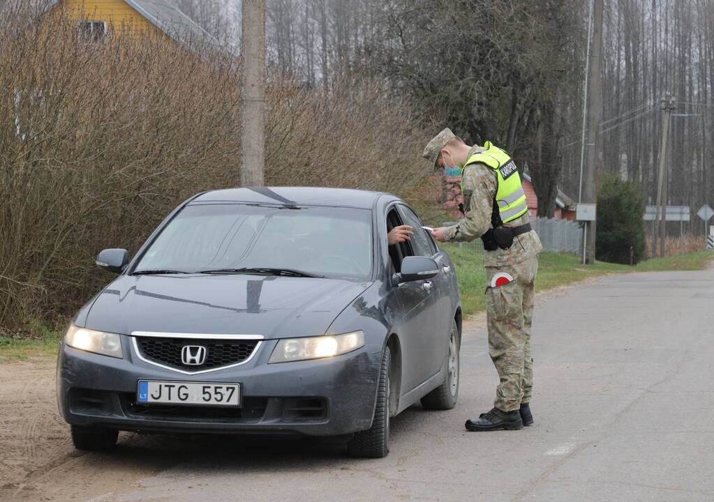 Premjerė lankėsi Kapčiamiesčio pasienio užkardoje