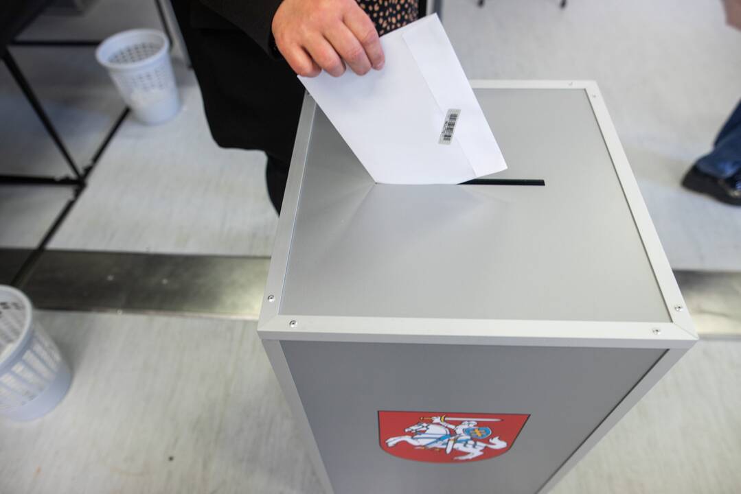 Antrajame Seimo rinkimų ture jau balsavo beveik 10 proc. rinkėjų
