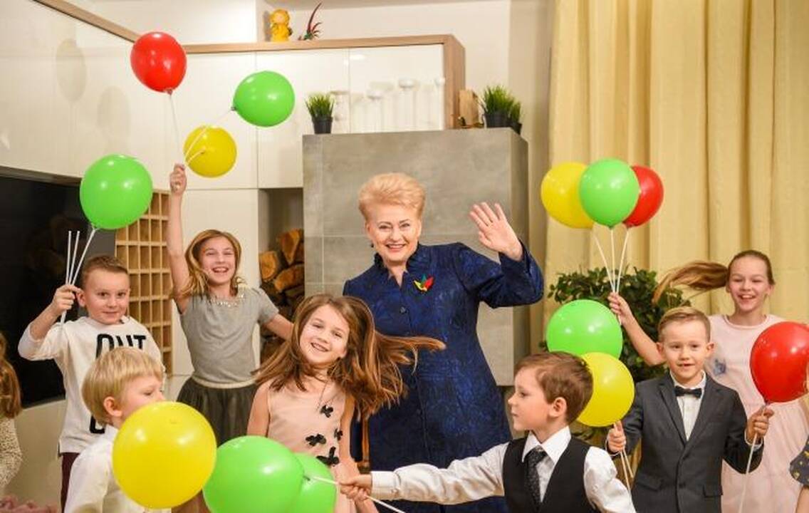 Prezidentė kviečia išradingai švęsti valstybės šimtmetį