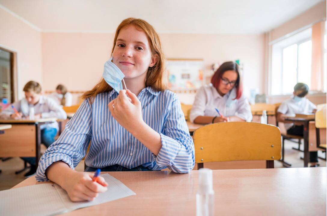 Vilniuje per karantiną vyresnieji moksleiviai mokysis tik nuotoliniu būdu