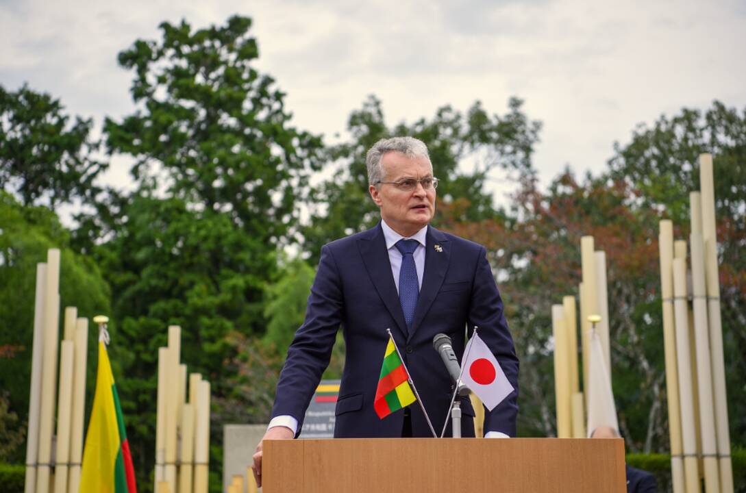 Prezidentas G. Nausėda 2019 m. lankėsi Čiunės Sugiharos memorialiniame muziejuje.