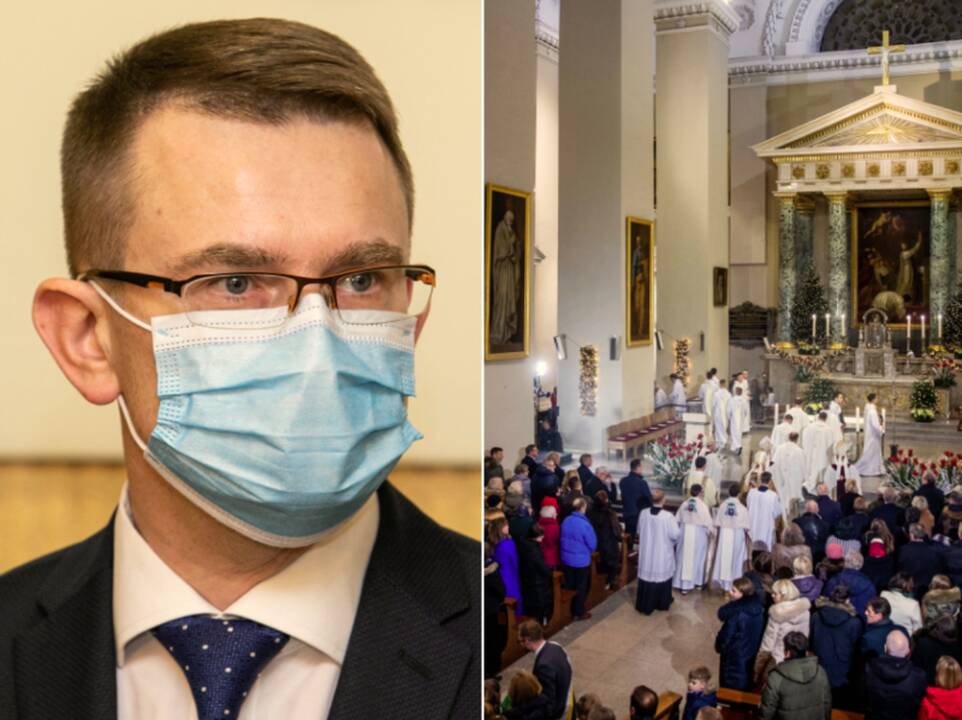 A. Dulkys tikinčiuosius ragina įsivertinti riziką ir būtinybę dalyvauti mišiose