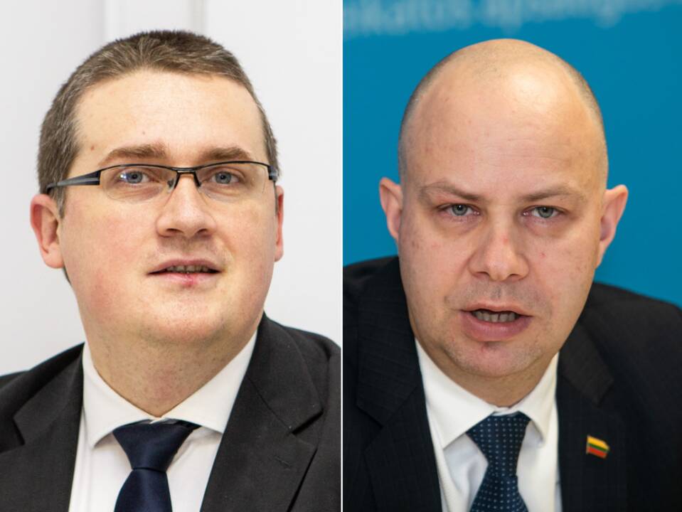 Skirmantas Malinauskas ir Aurelijus Veryga