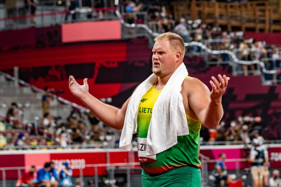 A. Gudžiaus startas disko metimo finale