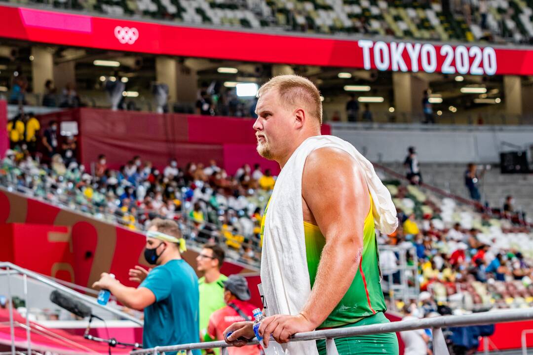 A. Gudžiaus startas disko metimo finale