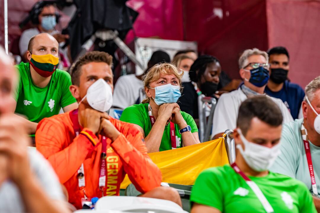 A. Gudžiaus startas disko metimo finale