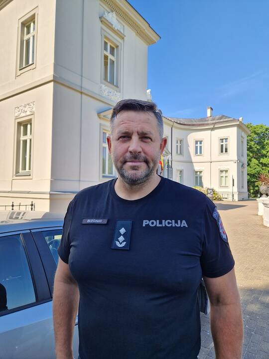 Skrydis: A. Pužauskas kyla karjeros laiptais, jis jau vadovauja vienai Kriminalinės policijos valdybų.