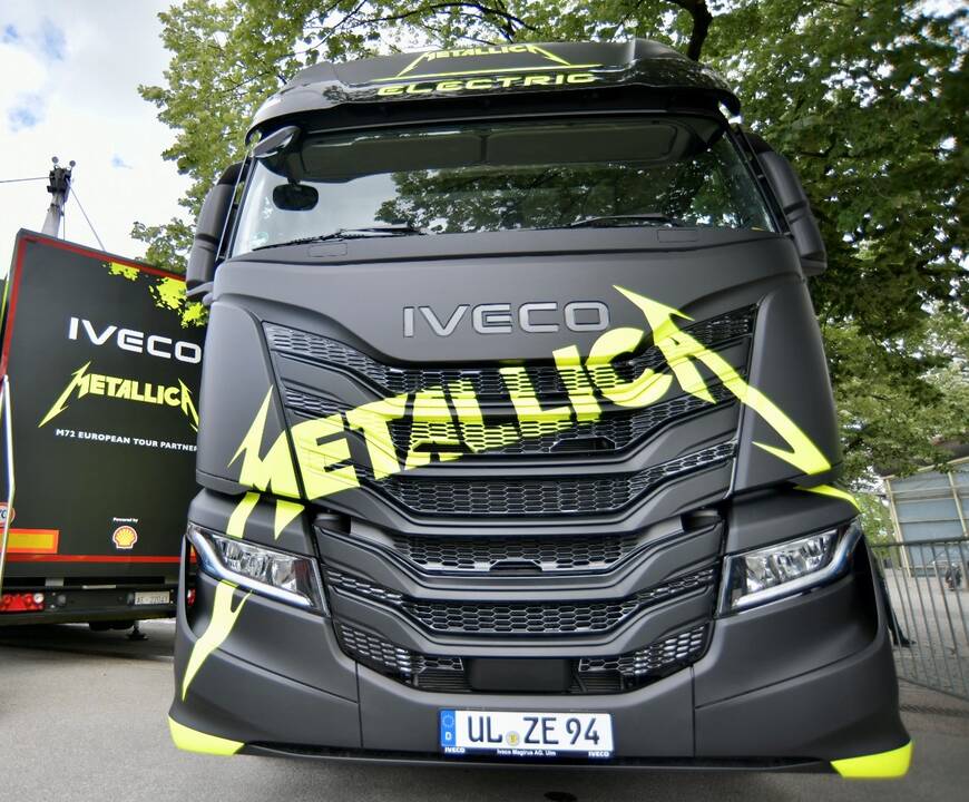  Pašaukimas: tiek „Iveco“, tiek „Metallica“ daug dėmesio skiria aplinkos apsaugai ir socialinei atsakomybei.
