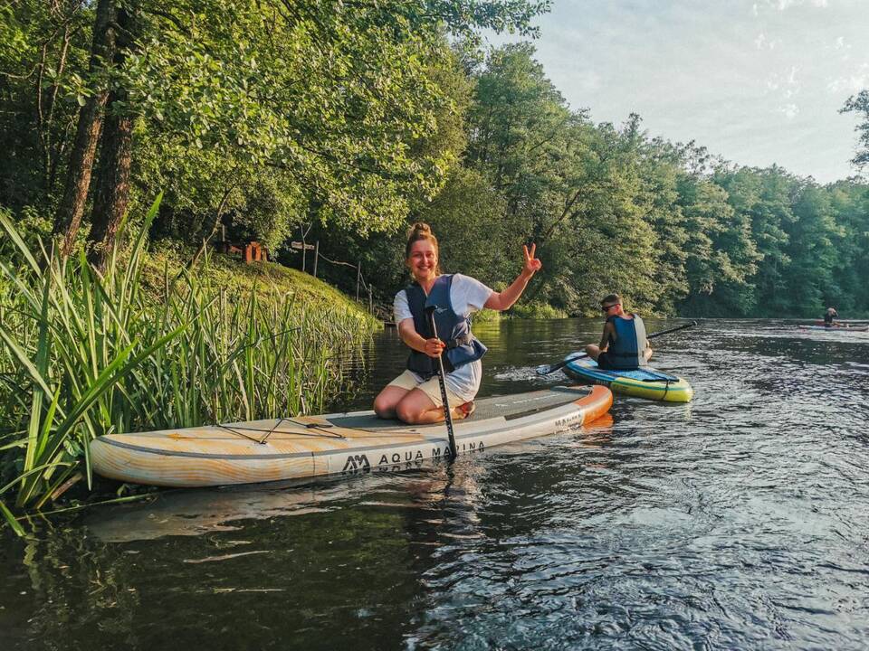 Įsimylėjęs: „Daug kam Dzūkija asocijuojasi su grybais, tačiau man šis kraštas – vandens turizmo perlas“, – sako P. Gataveckas, kurį vietiniai vadina tiesiog baidarininku Pranu.