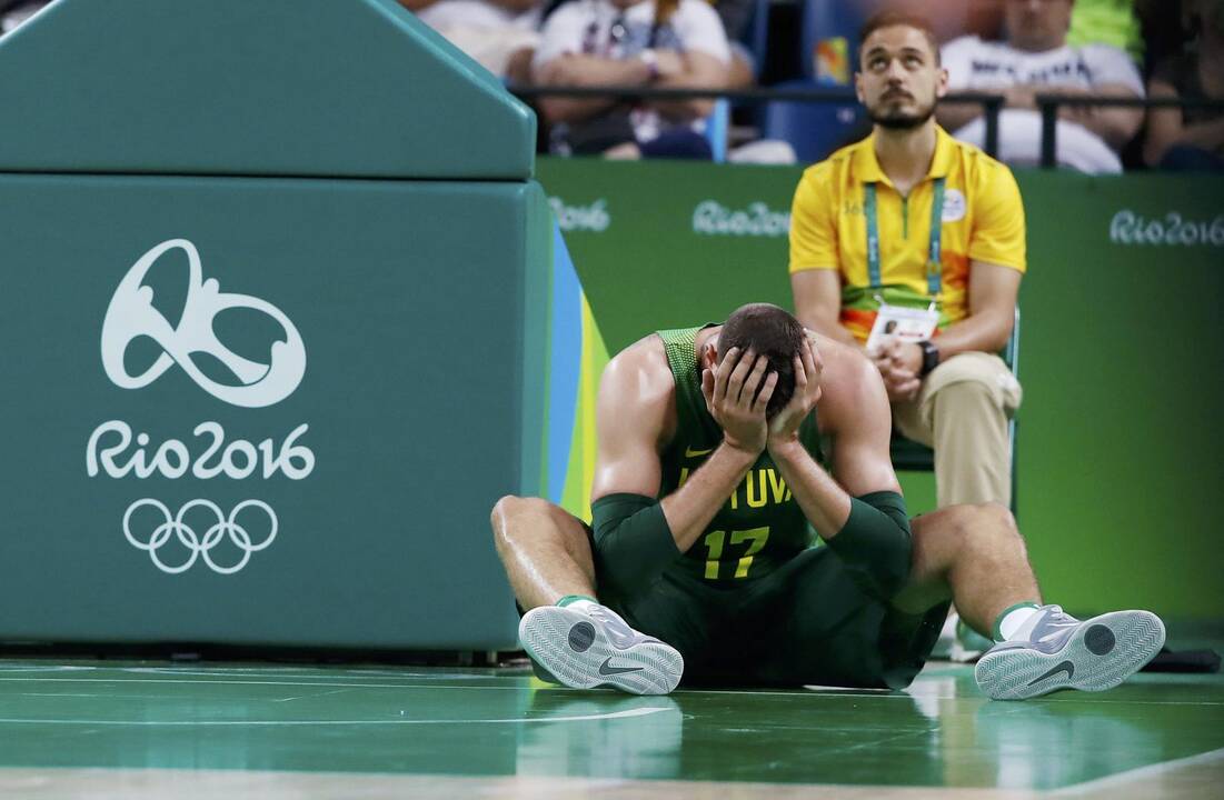 Olimpinis krepšinis: Lietuva – Brazilija