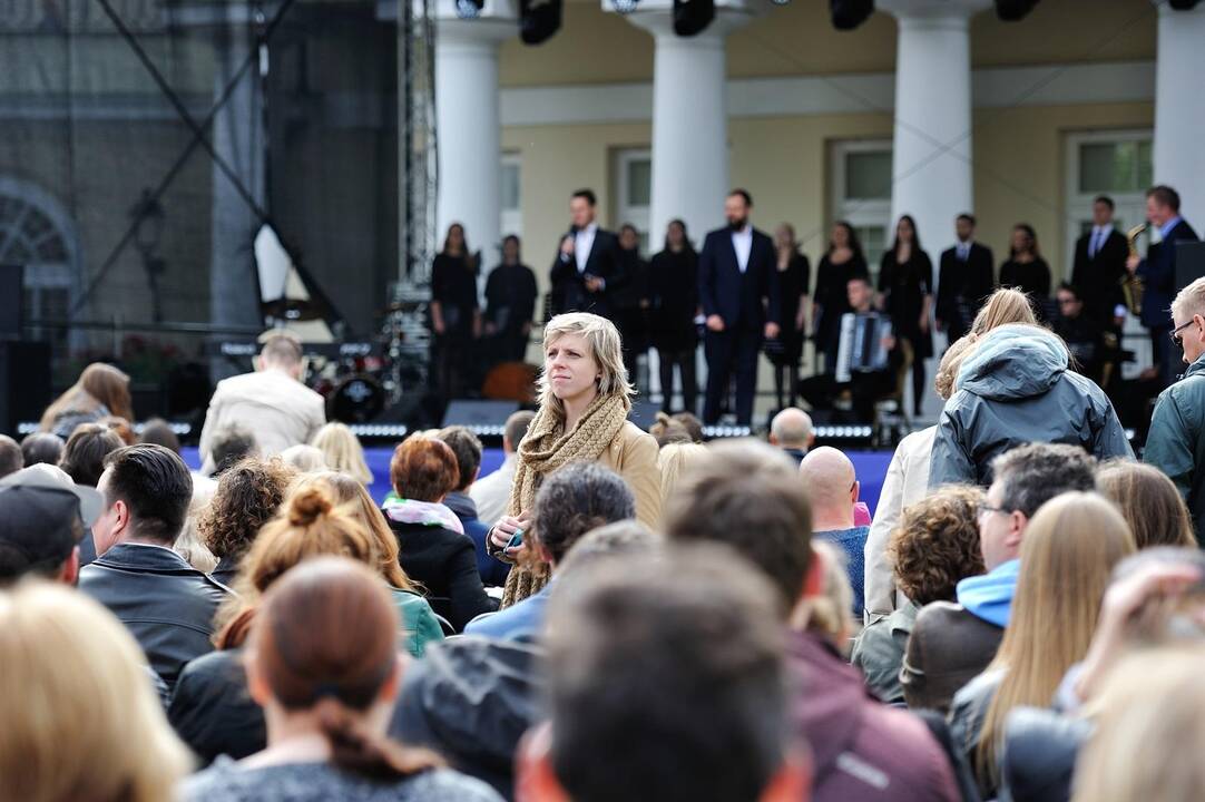 Tarptautinė muzikos diena Prezidentūros kieme