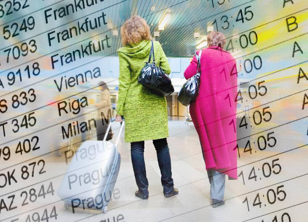 Lietuvos oro uostuose keleivių šiemet padaugėjo 15,4 proc.