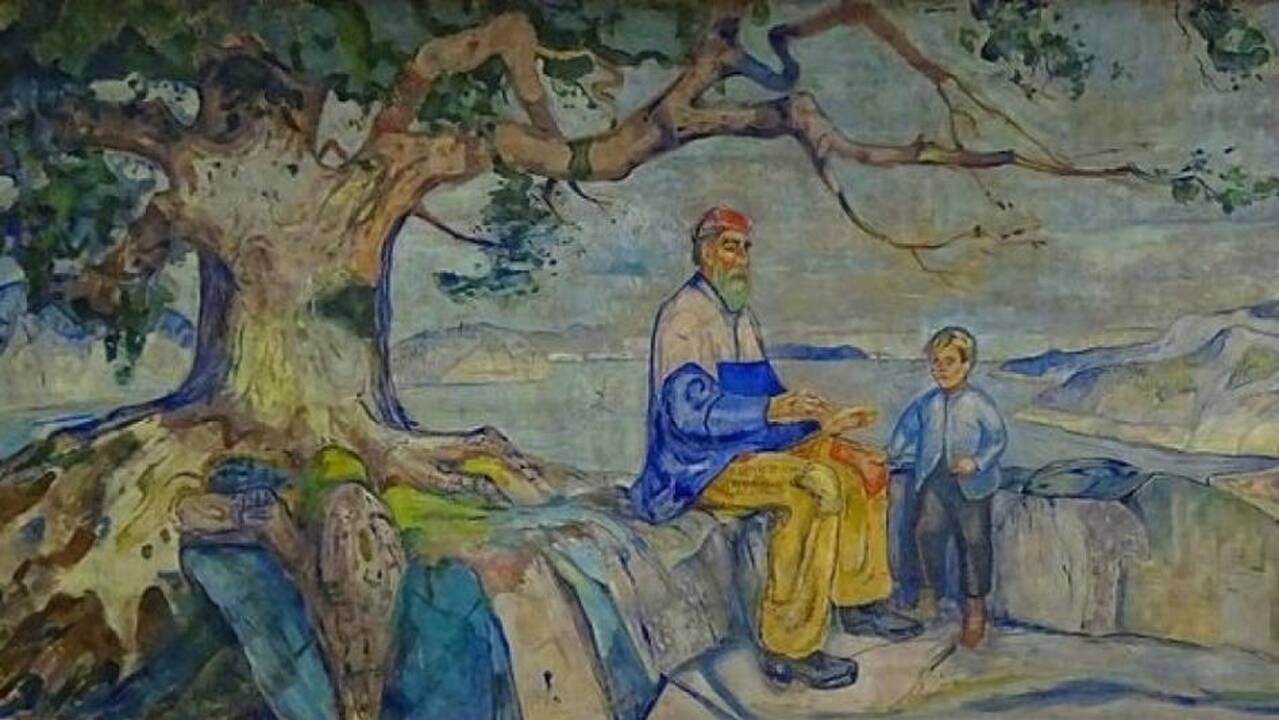 Osle surastas prieš 7 metus pavogtas E. Muncho kūrinys