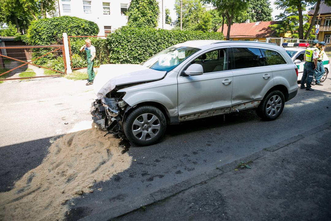 Avarija P. Višinskio ir Aukštaičių g. sankryžoje