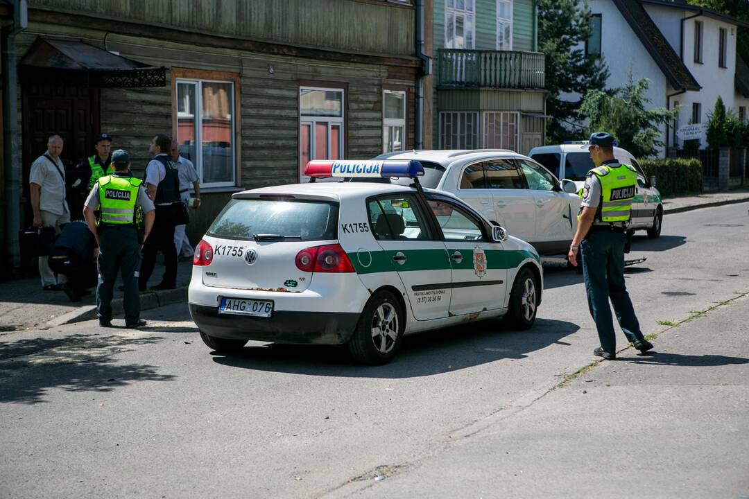 Avarija P. Višinskio ir Aukštaičių g. sankryžoje
