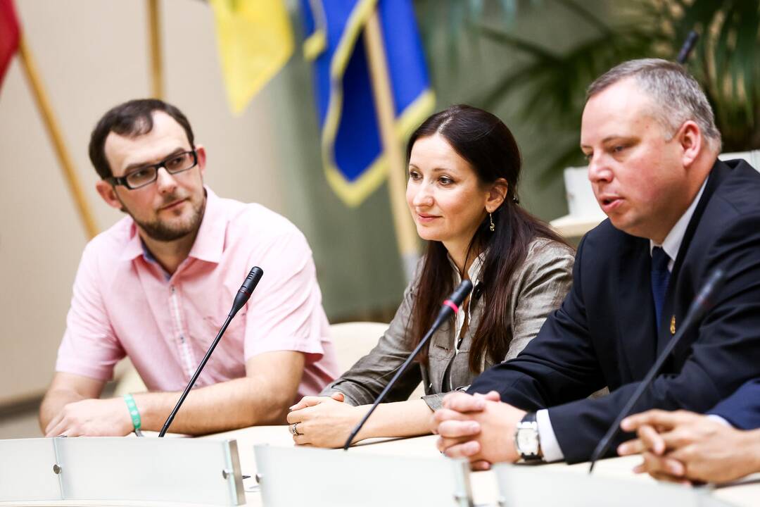 Savivaldybėje lankėsi svečiai iš Ukrainos