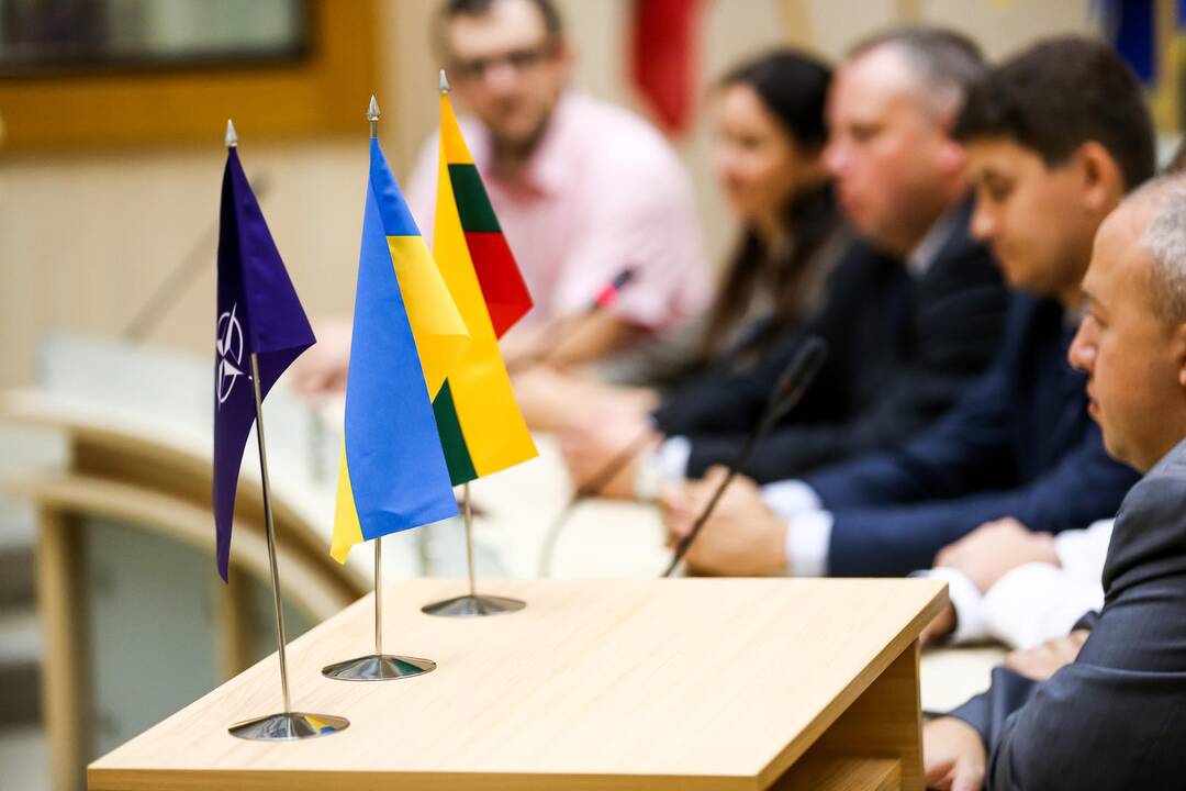 Savivaldybėje lankėsi svečiai iš Ukrainos