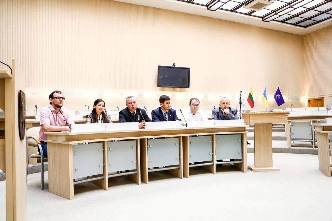 Savivaldybėje lankėsi svečiai iš Ukrainos