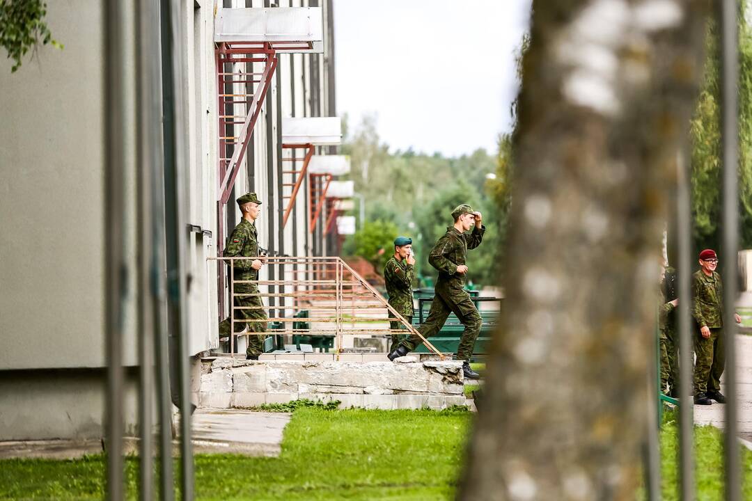 Rukloje prisiekė per 140 kariuomenės naujokų