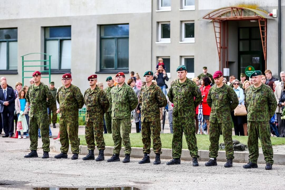 Rukloje prisiekė per 140 kariuomenės naujokų
