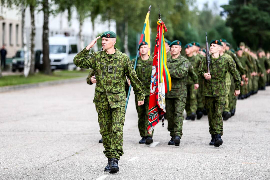 Rukloje prisiekė per 140 kariuomenės naujokų