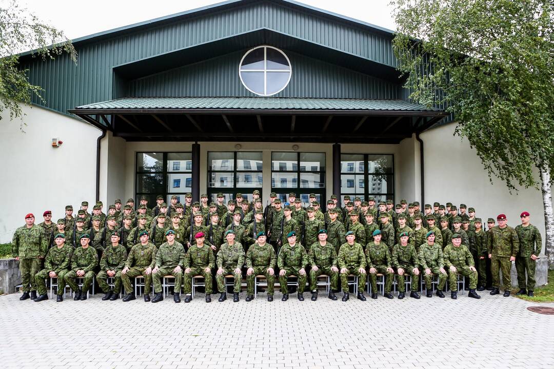 Rukloje prisiekė per 140 kariuomenės naujokų