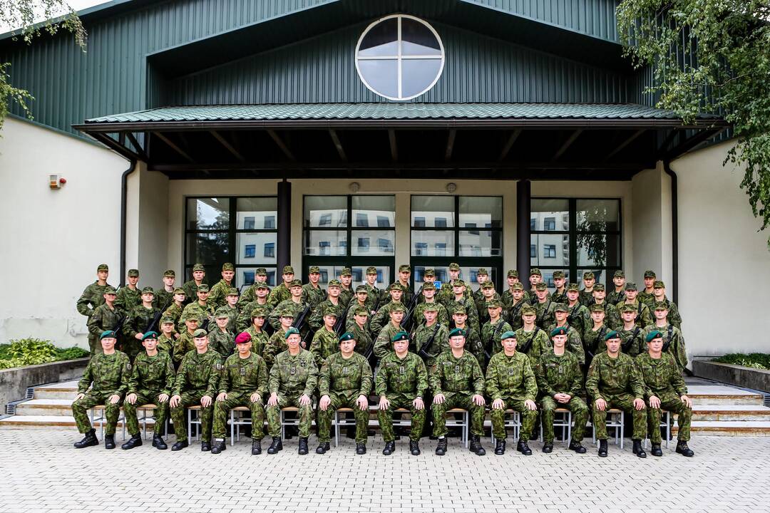 Rukloje prisiekė per 140 kariuomenės naujokų