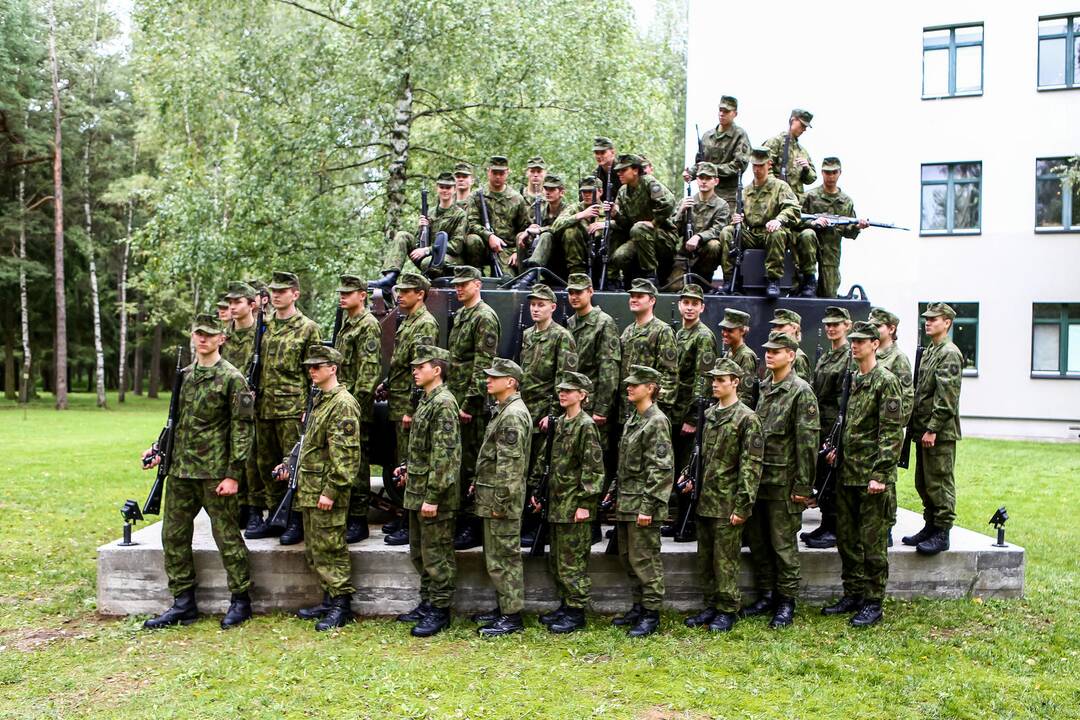 Rukloje prisiekė per 140 kariuomenės naujokų