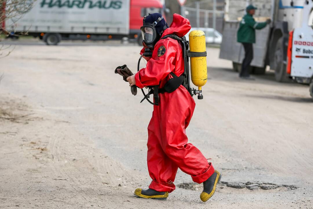 Aleksote rasta išsiliejusio gyvsidabrio
