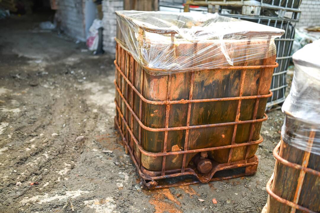 Užteršta aplinka Eigirgaloje