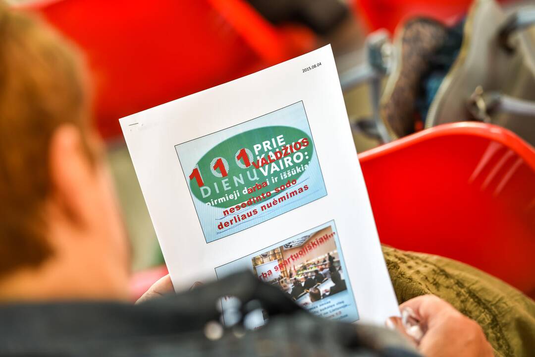 Kauno konservatorių spaudos konferencija