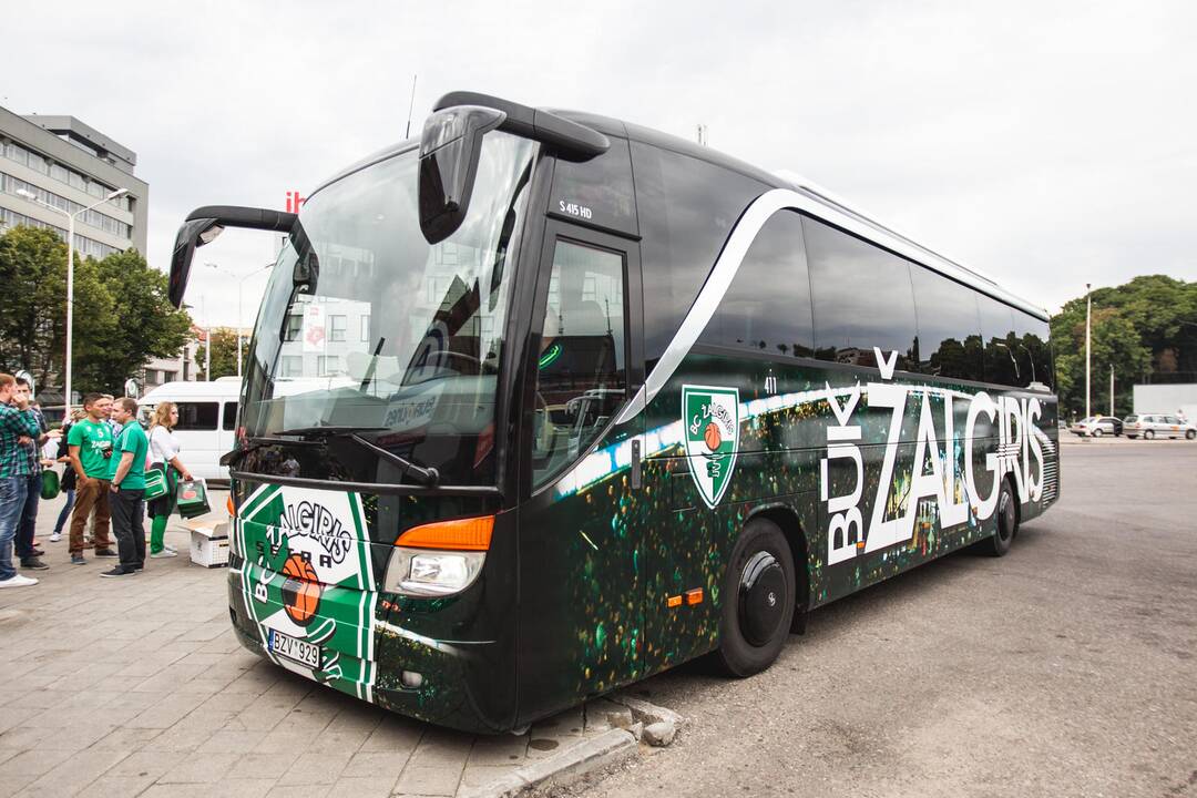 Kelionė "Žalgirio" autobusu