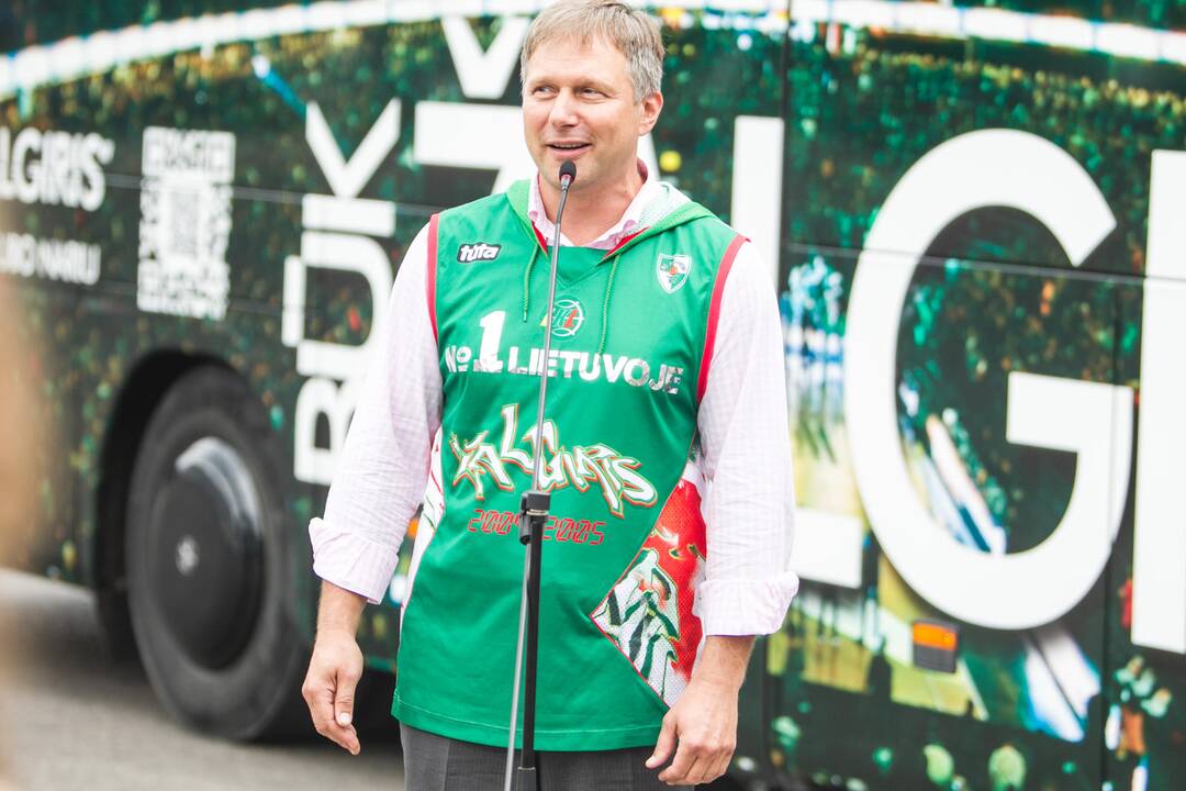 Kelionė "Žalgirio" autobusu