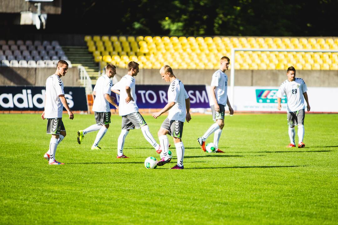 Lietuvos rinktinė ruošiasi Europos U-19 futbolo čempionatui
