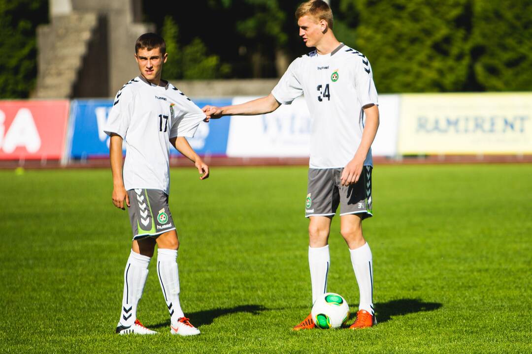 Lietuvos rinktinė ruošiasi Europos U-19 futbolo čempionatui