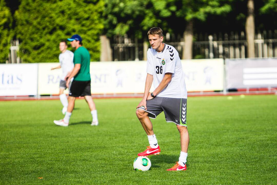 Lietuvos rinktinė ruošiasi Europos U-19 futbolo čempionatui