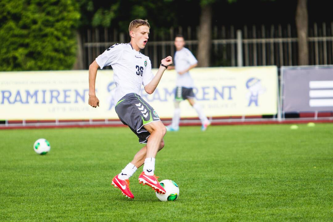 Lietuvos rinktinė ruošiasi Europos U-19 futbolo čempionatui