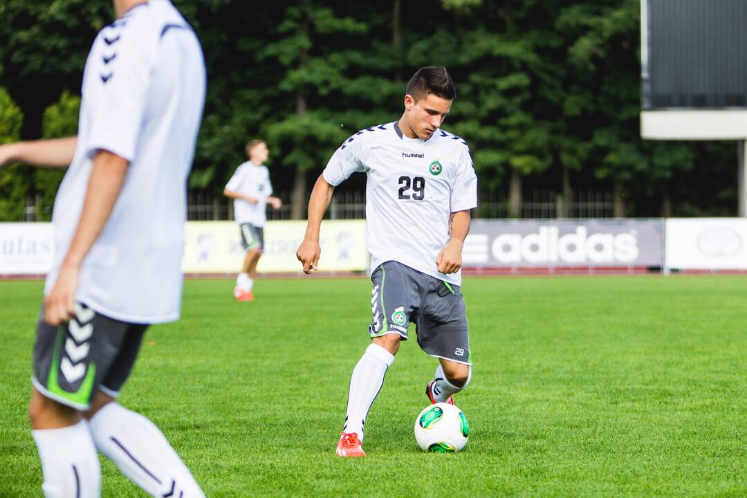 Lietuvos rinktinė ruošiasi Europos U-19 futbolo čempionatui