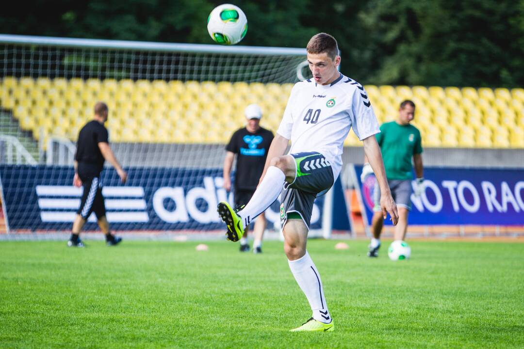 Lietuvos rinktinė ruošiasi Europos U-19 futbolo čempionatui