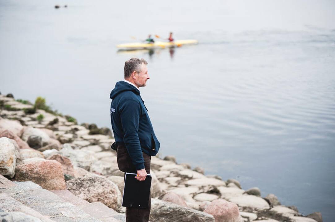 Irklavimo varžybos Nemuno saloje