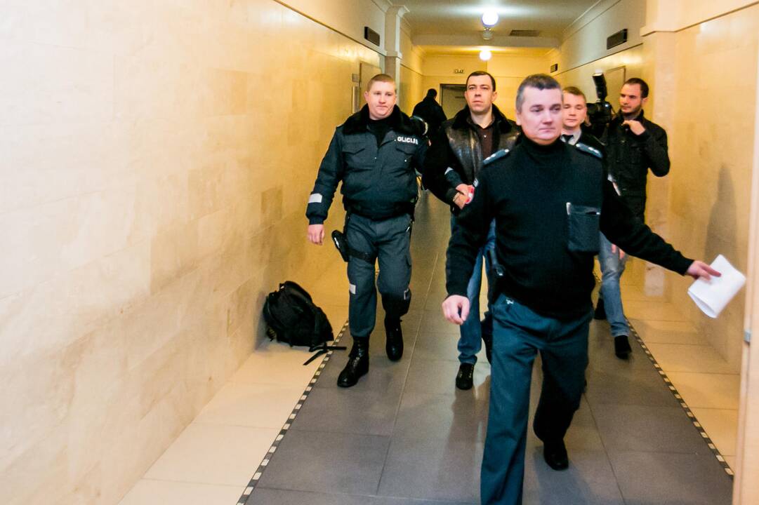 Kauno Agurkinių grupuotės lyderio Sauliaus Velečkos ir jo žmonos teismas