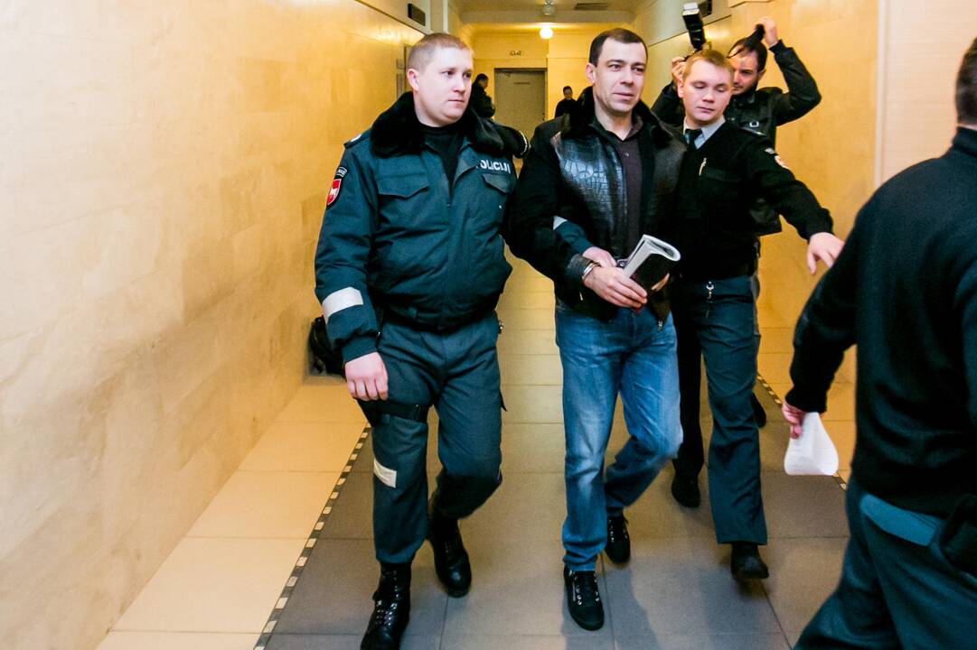 Kauno Agurkinių grupuotės lyderio Sauliaus Velečkos ir jo žmonos teismas