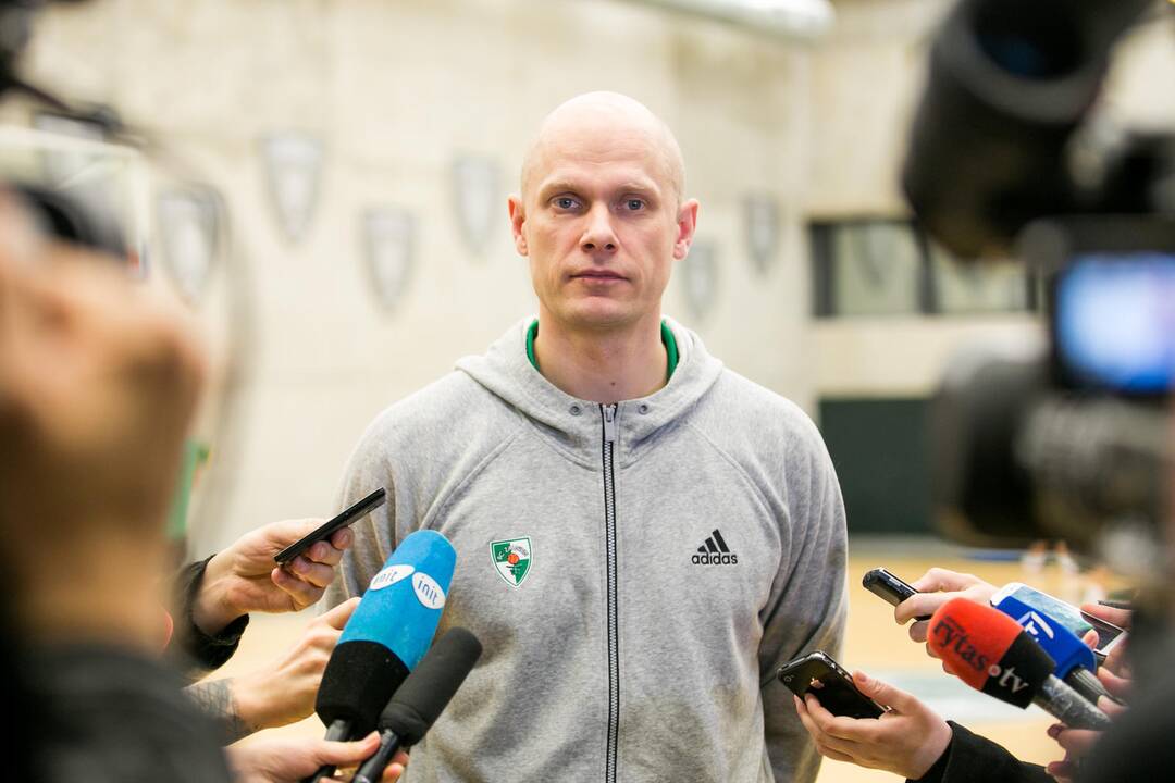 "Žalgirio" treniruotė prieš susitikimą su Maskvos CSKA