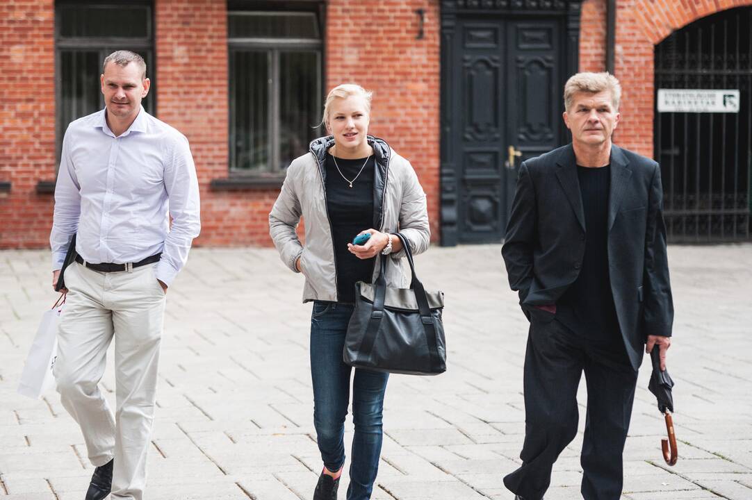 R. Meilutytė lankėsi Kauno savivaldybėje