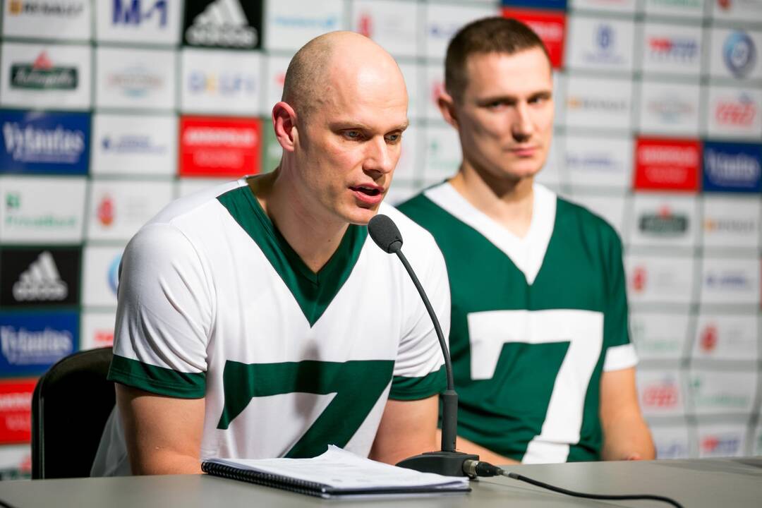 „Žalgirio“ treniruotė prieš susitikimą su Maskvos CSKA