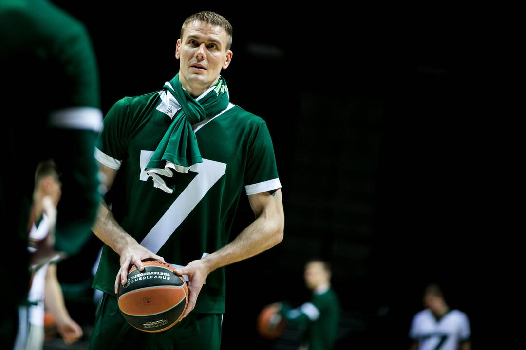„Žalgirio“ treniruotė prieš susitikimą su Maskvos CSKA