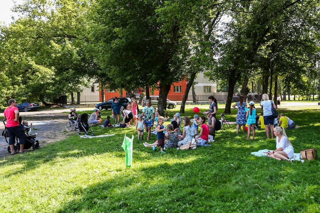 Šeimų piknikas Kauno santakoje